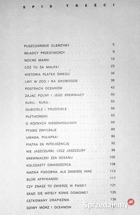 To i owo o zwierzętach Jadwiga Wernerowa Chełm