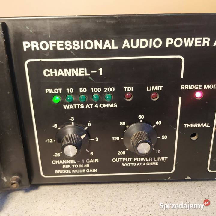 Wzmacniacz końcówka mocy PSE 2x200W Pasywna XLR