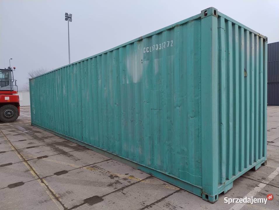 Kontener morski 40HC 12m Pewny Kontener Katowice