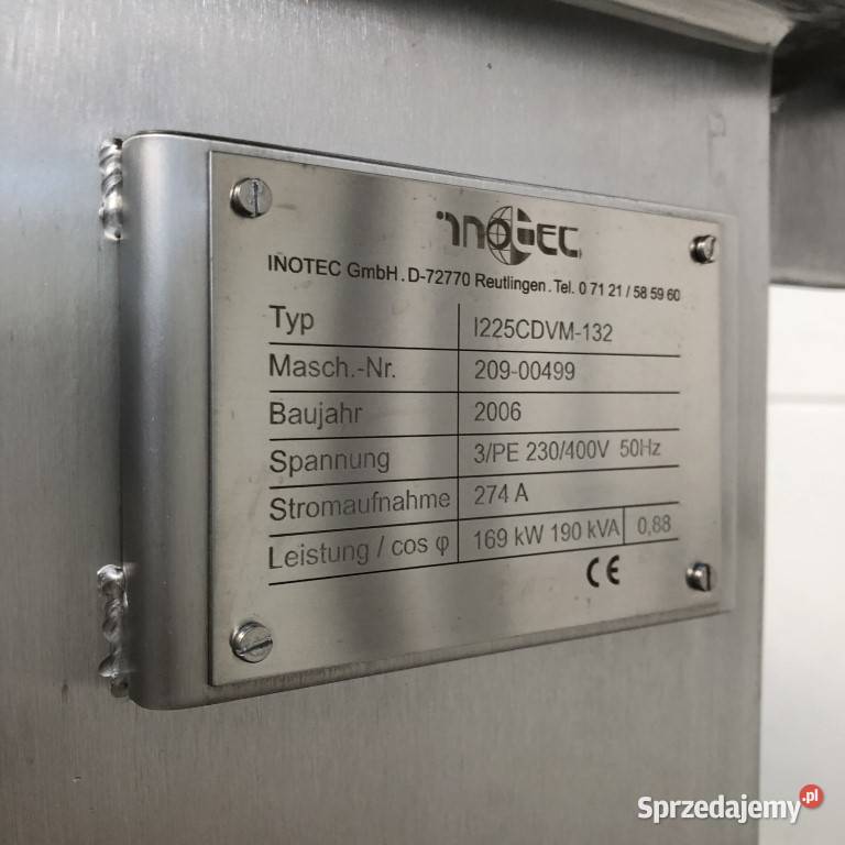 Kuter przelotowy Inotec I 225 CDVM Biznes i Przemysł Zamość sprzedam