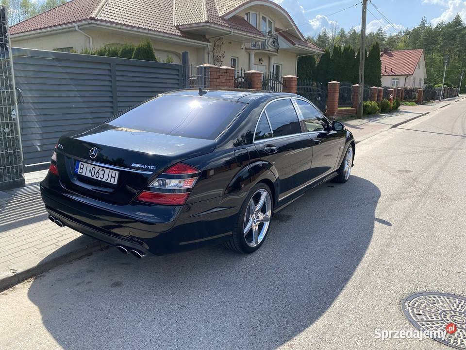 marcedes w221 s63 nie s 550 s 500 AMG LONG chrom nieuszkodzony Klasa S Białystok