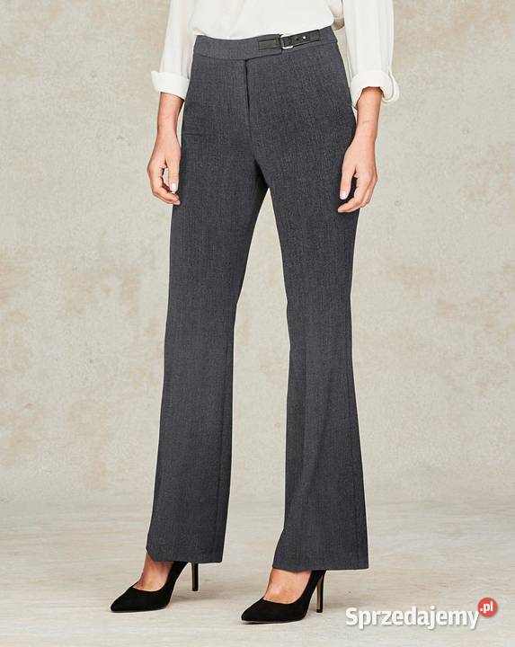 38 Spodnie MAGISCULPT Bootcut szare 7282 Gaszowice
