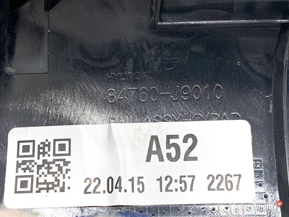 LISTWY DEKOR HYUNDAI KONA 97480J9AA0 Crossover Listwy