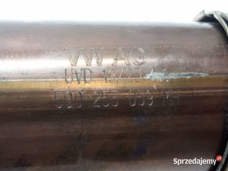 FILTR CZĄSTEK STAŁYCH DPF FAP KATALIZATOR 15 TSI