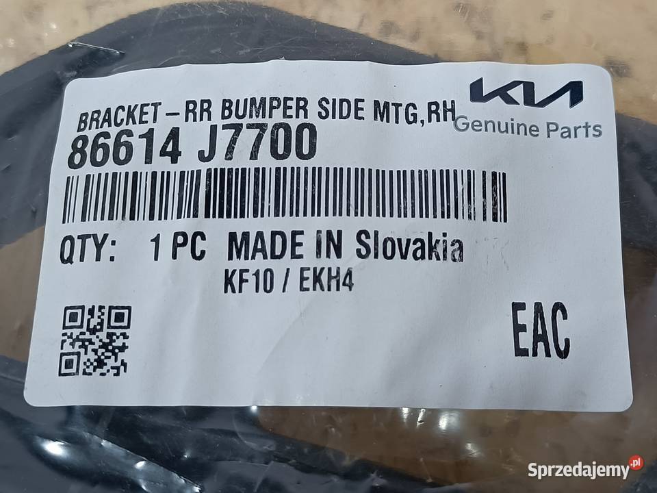 KIA PROCEED III GTLINE ŚLIZG MOCOWANIE ZDERZAKA osobowe Pleszew