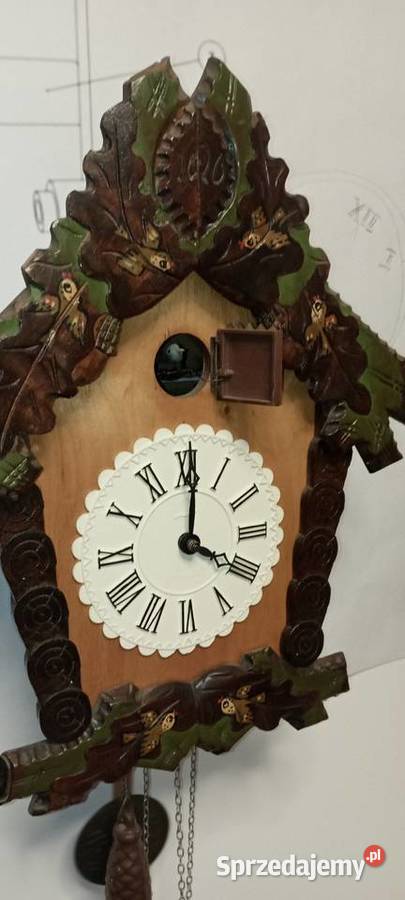 Zegar z kukułka Majak na prezent lubuskie Żary