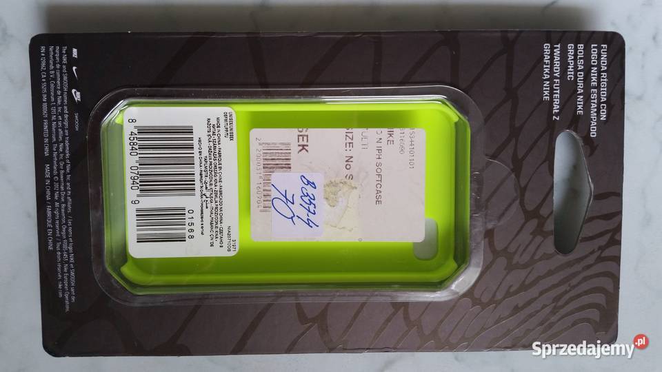 Etui NIKE iPHONE 44S sprzedam