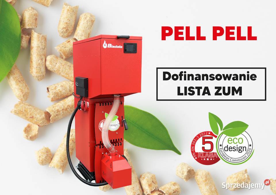 Kocioł Piec 8kW na Pellet Z Podajnikiem PellPell Gościno