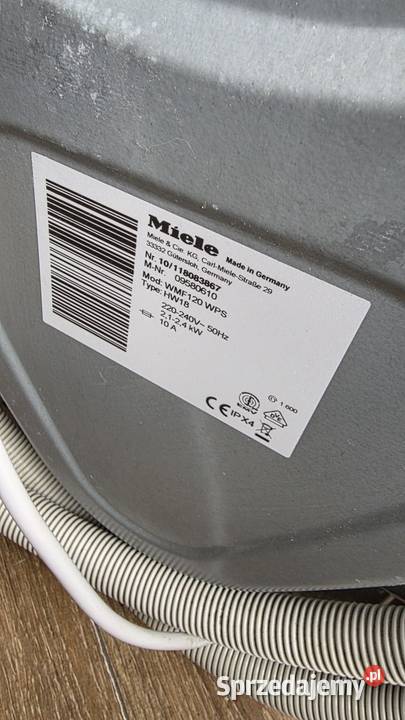 Pralka Miele WMF 120 WPS Seria W1 ChromeEdition wolnostojące Wrocław