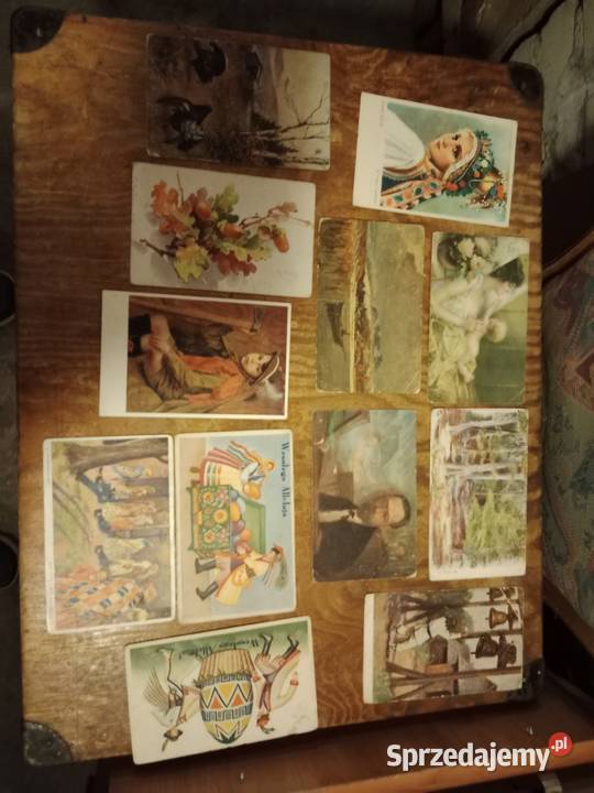 Stare, bardzo stare pocztówki dla kolekcjonerów