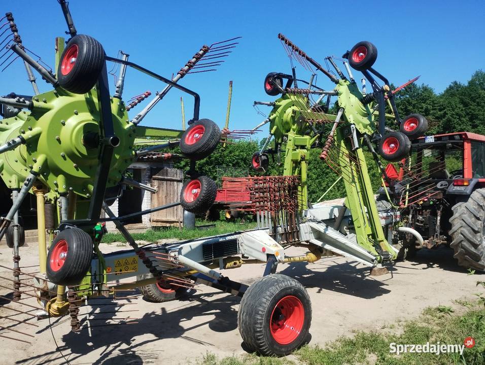 Zgrabiarka 4 gwiazdowa Claas liner 3000 nieuszkodzony Łomża