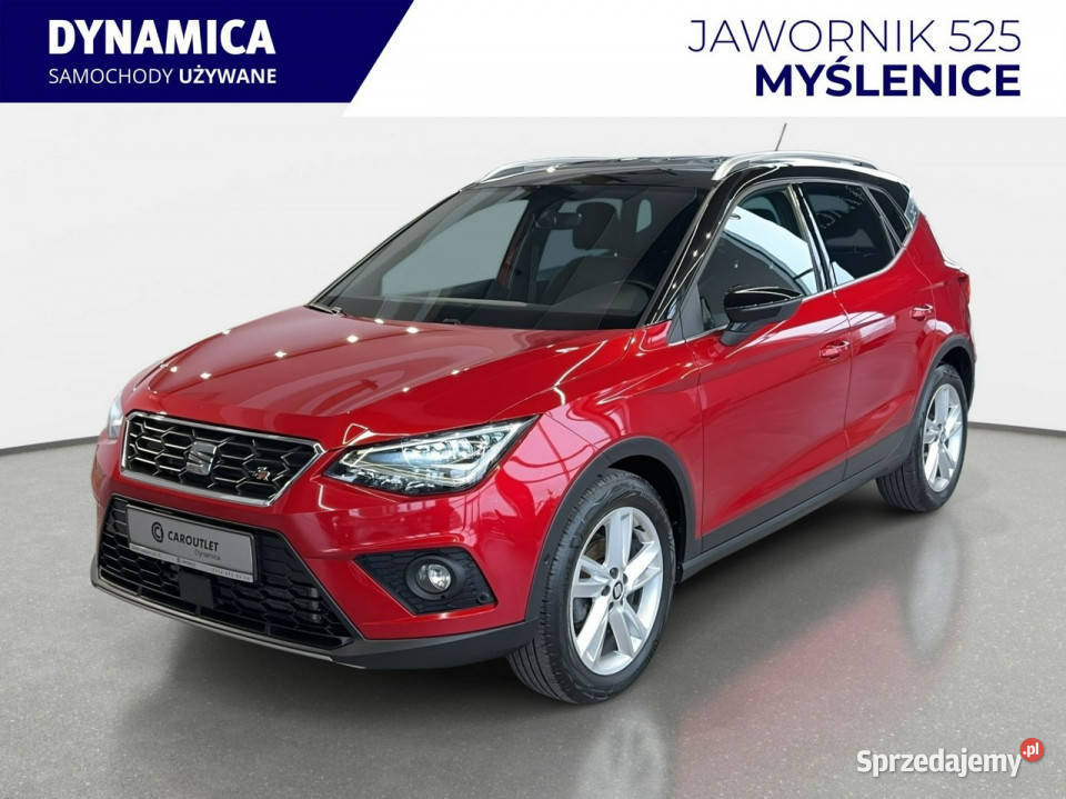 Seat Arona VAT 23 FR 10TSI 110 DSG 2021 r salon Myślenice