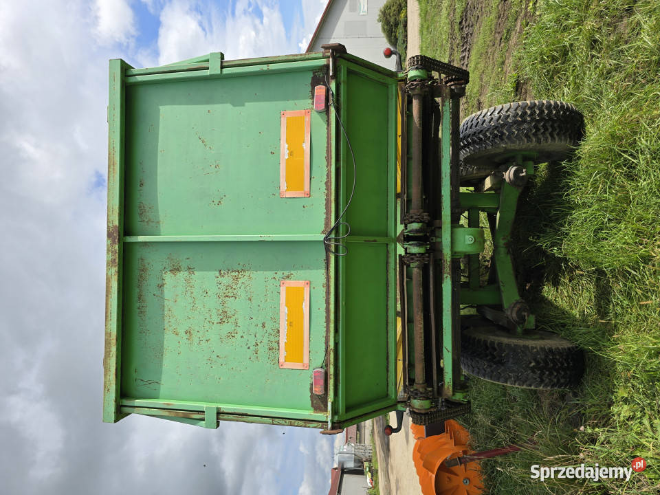 Przyczepa samowyładowcza przestrzenna 26 m3 z podlaskie Kuków