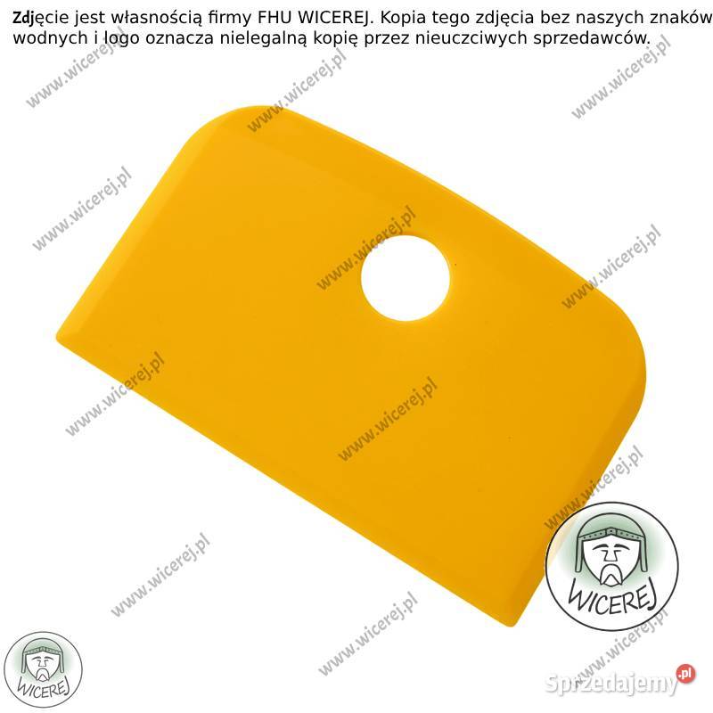 Skrobak plastikowy do czyszczenia uli miodarek i podkarpackie