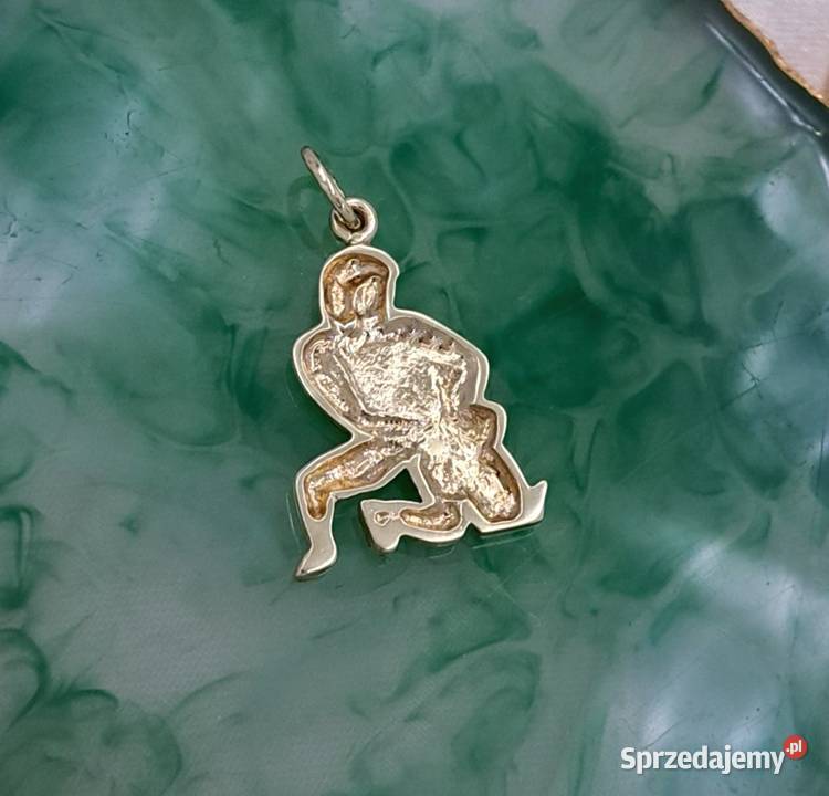 30 Wisiorek Złoty 585 Znak Zodiaku WODNIK Z1178 wielkopolskie Poznań