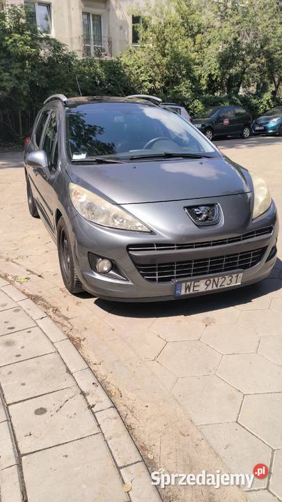 Peugeot 207sw 16hdi 92 Euro 5 222 2011r Warszawa