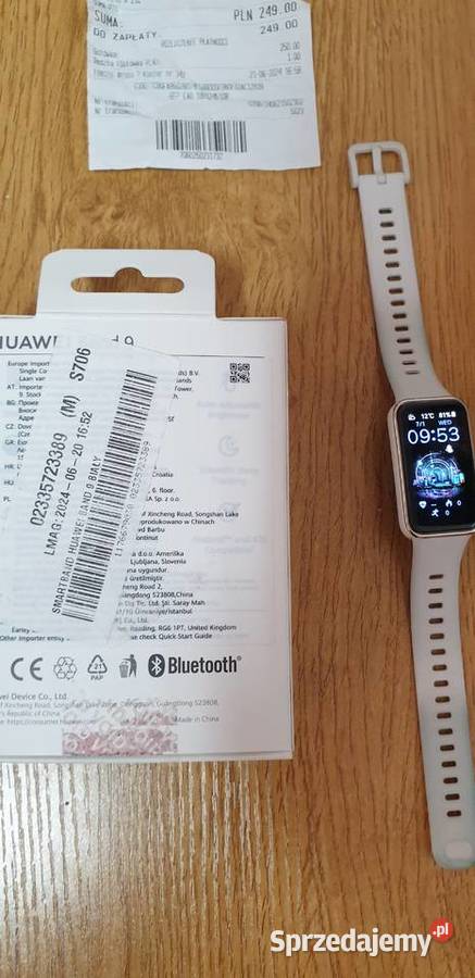 Opaska Huawei Band 9 śląskie