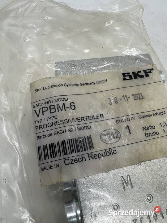 SKF VPBM6 Rozdzielacz progresywny mazowieckie