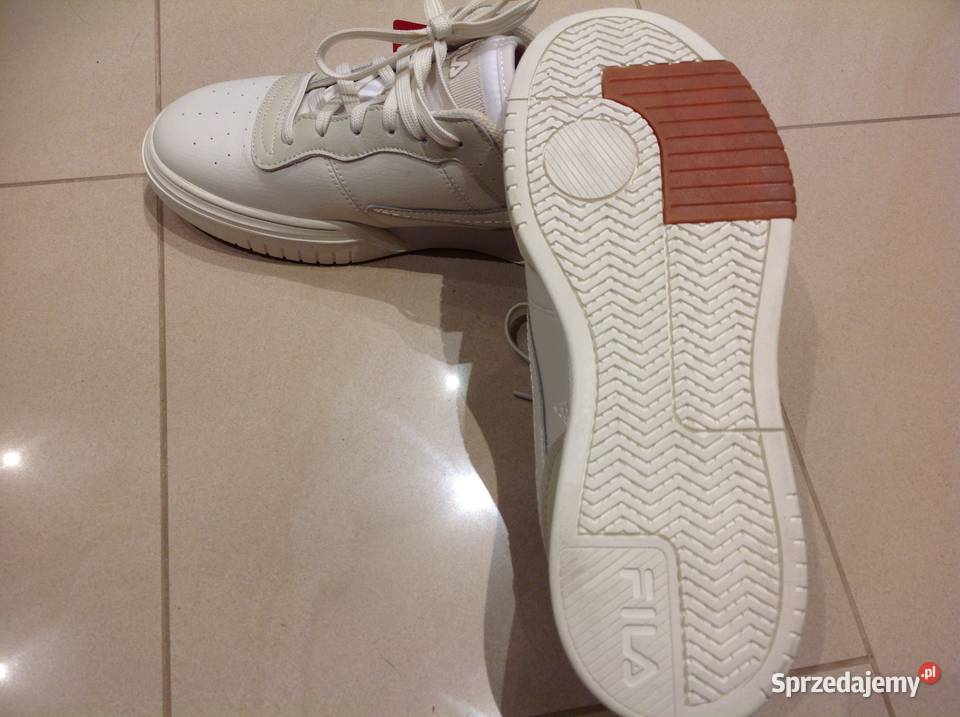 Buty Skórzane Męskie FILA 41 Białe NOWE skóra Nowa Sól sprzedam