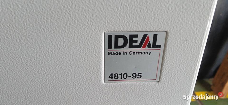 Gilotyna do cięcia papieru Ideal 481095 Łódź