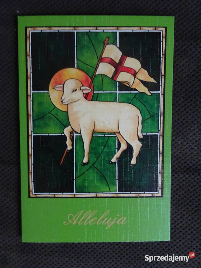 pocztówka wielkanocna Wielka Noc Warszawa