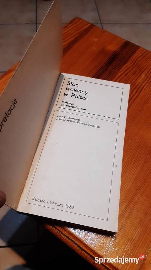 Książka Stan wojenny w Polsce miękka Janów Lubelski