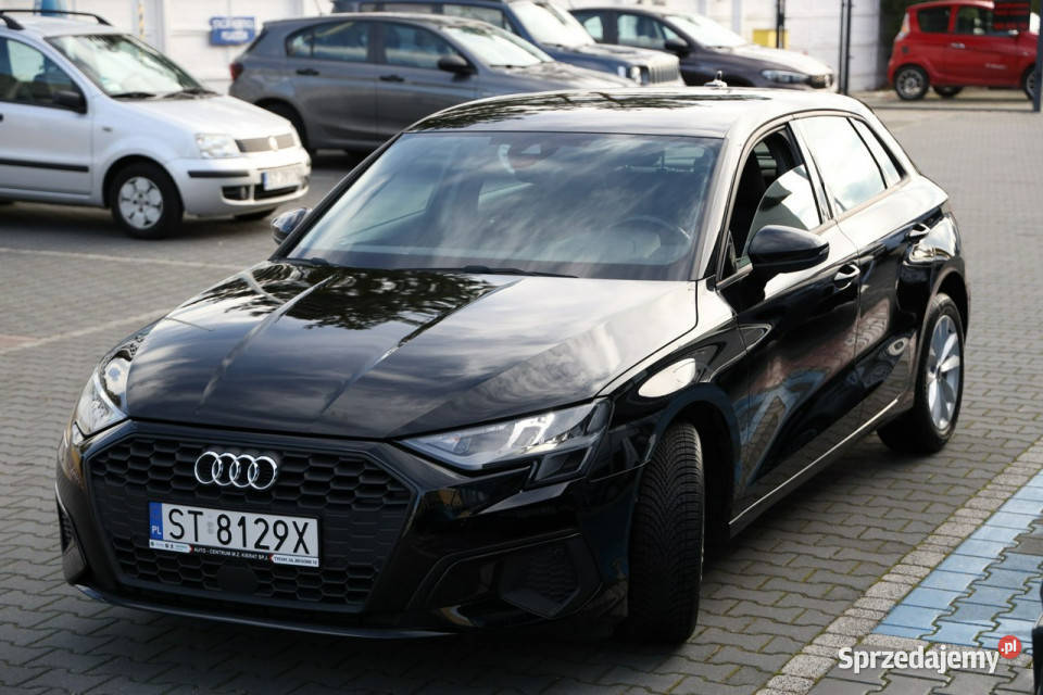 Audi A3 Sportback 10 110 TFSI DSG gwarancja 8Y czarny Tychy