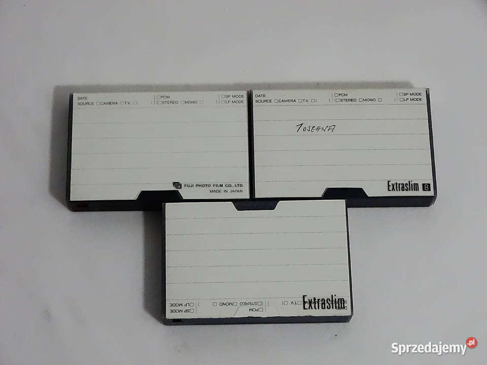 Kasety wideo FUJI 8mm Biłgoraj