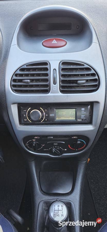 PEUGEOT 206 HATCHBACK 1100 BENZYNA 206 Głogów