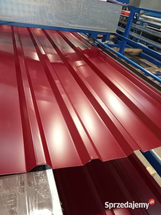 BLACHA TRAPEZOWA T18 04 RAL 3005 POŁYSK Lubin