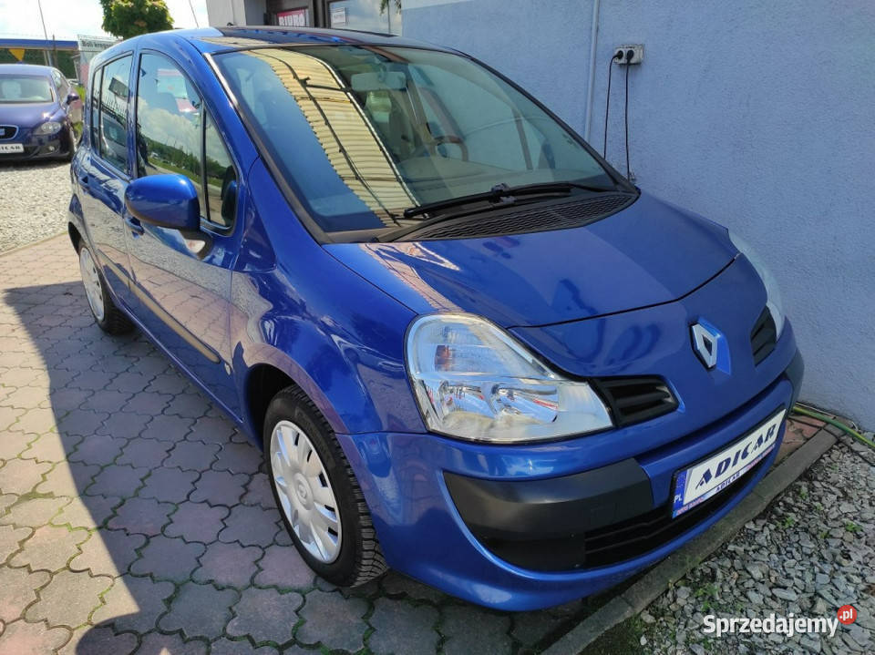 Renault Modus Lift bez turbo niski przebieg elektryczne lusterka Modus śląskie Racibórz