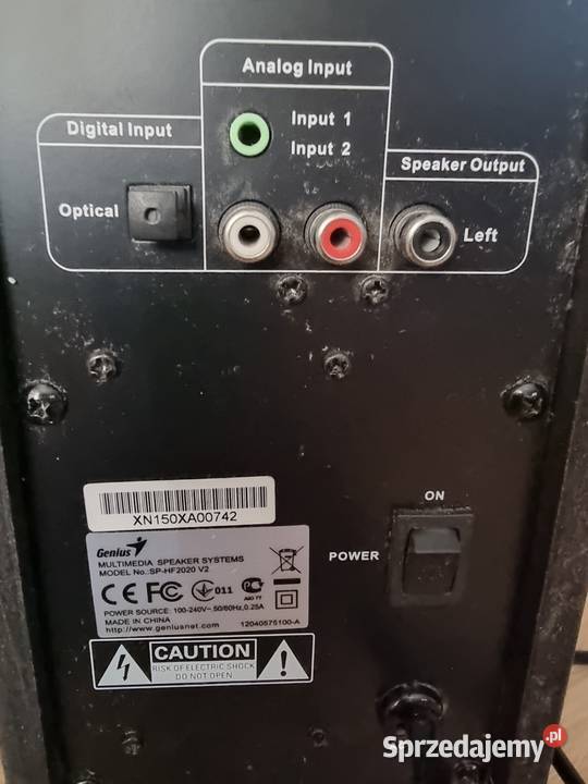 Zestaw głośników z pilotem Kobyłka