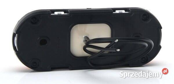 Lampa obrysowa LED prostokątna 1224V z przewodem Kamionna