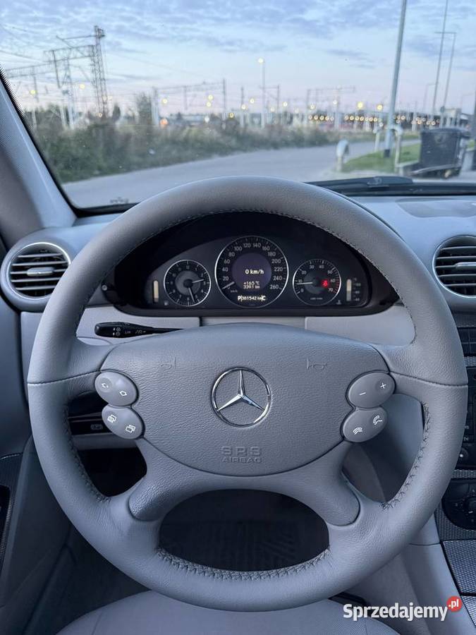 Mercedes CLK idealny studenta LPG Automat wielofunkcyjna kierownica Białystok