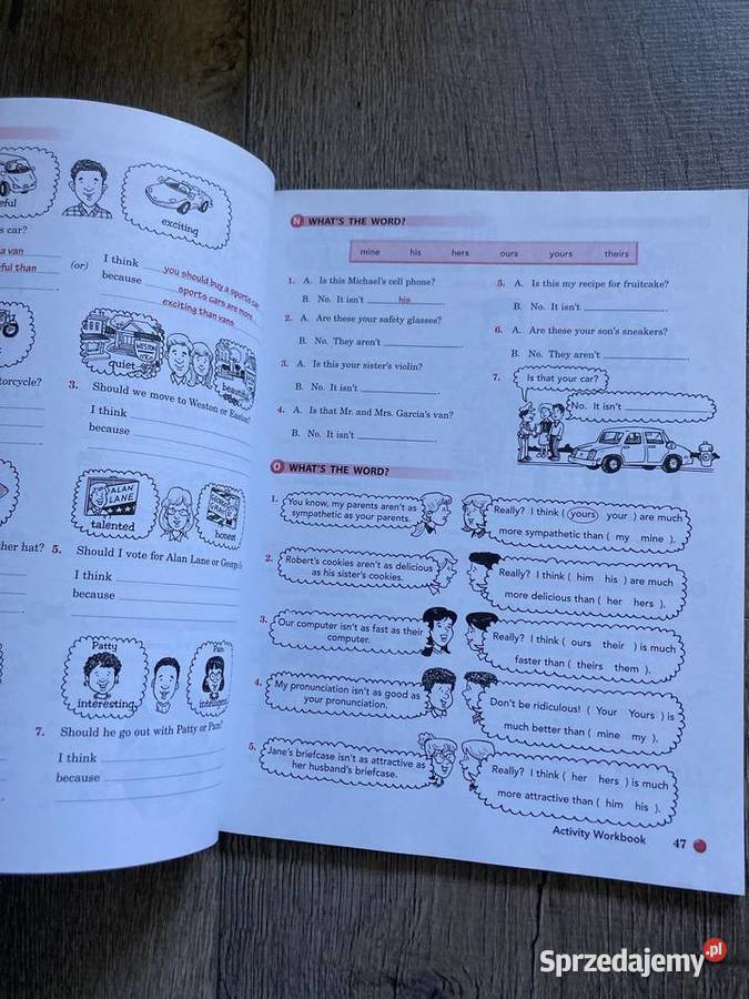 Komplet książek Side by Side angielski english Książki do nauki języka obcego Nisko