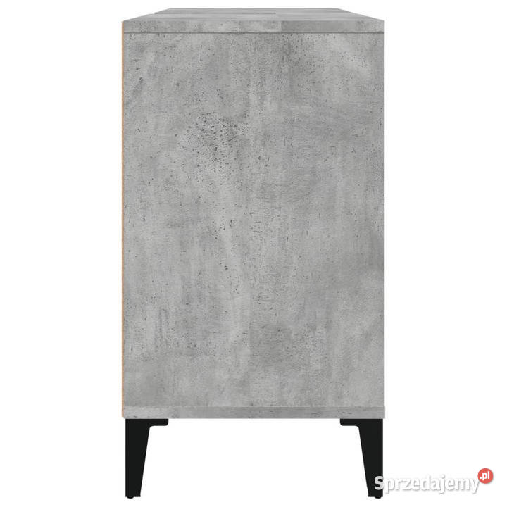 Szafka pod umywalkę szarość betonu 80x33x60