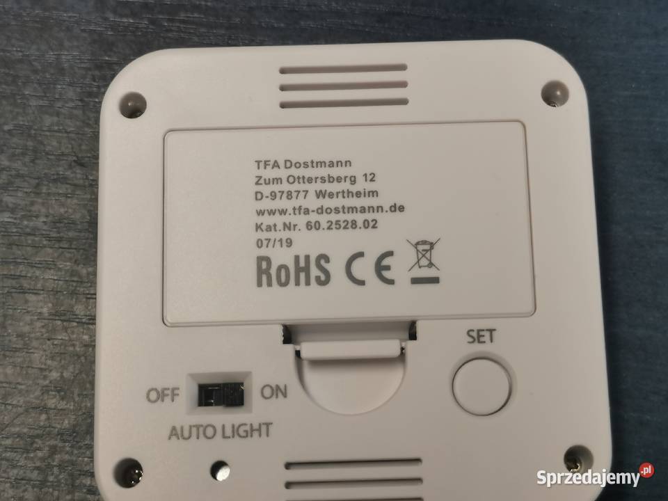 Budzik TFA Dostmann 60252802 cyfrowy Sterowany Wrocław