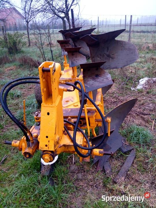pług obrotowy 3 skiby huard Chocznia