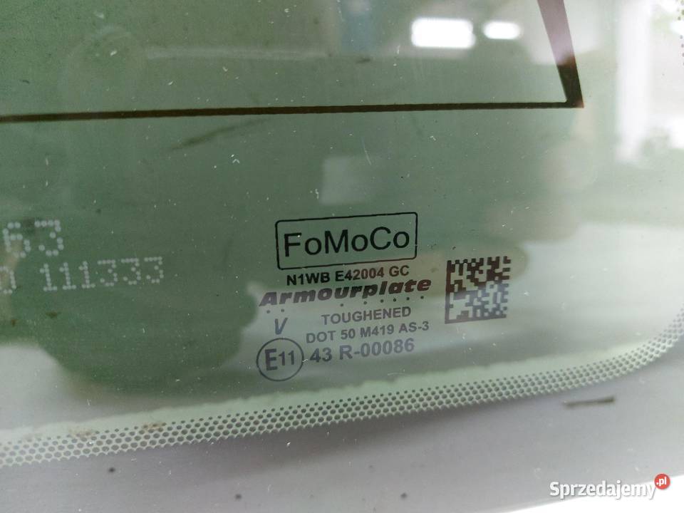 Ford Ranger VI 6 2024 szyba tył tylna oryginalna sprzedam