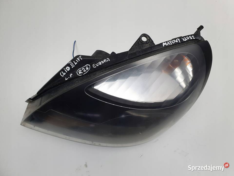 LAMPA PRZEDNIA Renault Clio II lift 0112r LEWA Rudka sprzedam