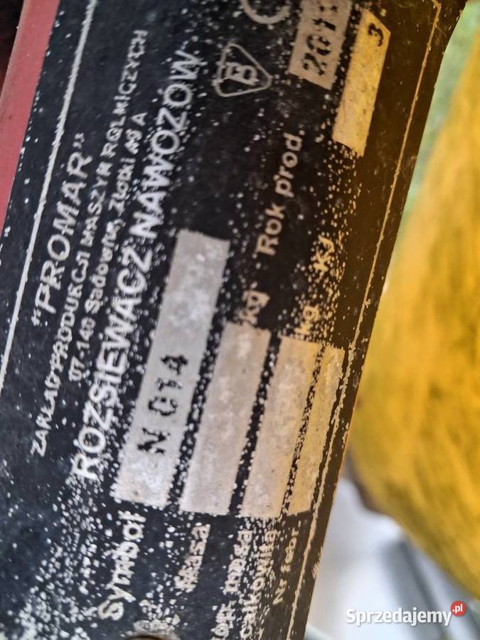 Rozsiewacz Siewka Lejek do Nawozów Maszyny rolnicze