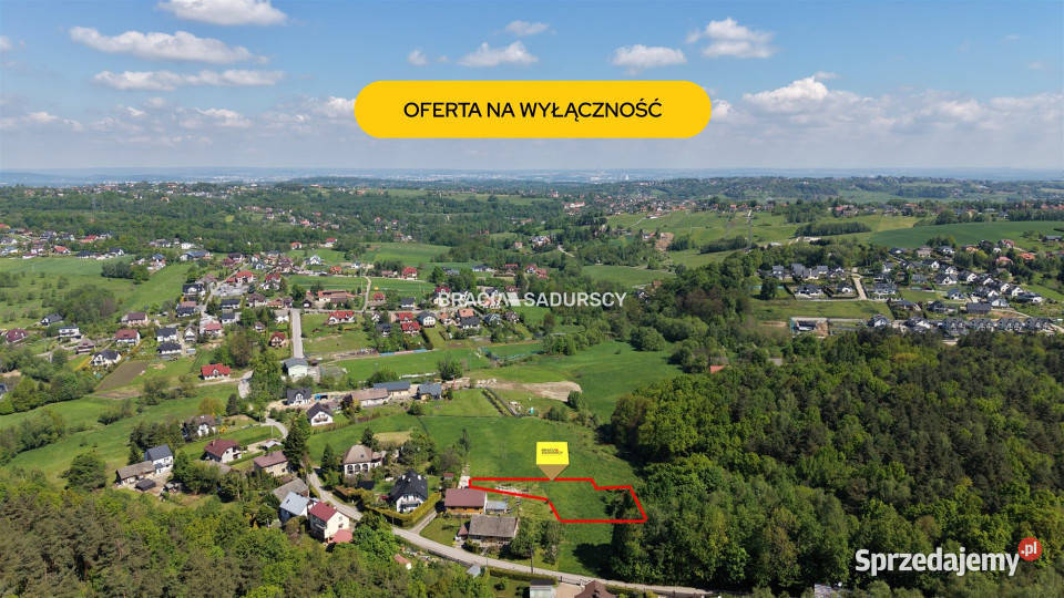 Działka 1902 metry Rzeszotary Podlesie 50m sprzedam