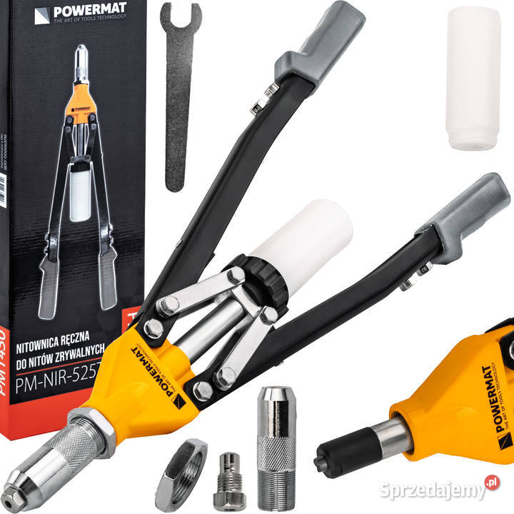 nitownica ręczna dźwigniowa do nitów zrywalnych sprzedam