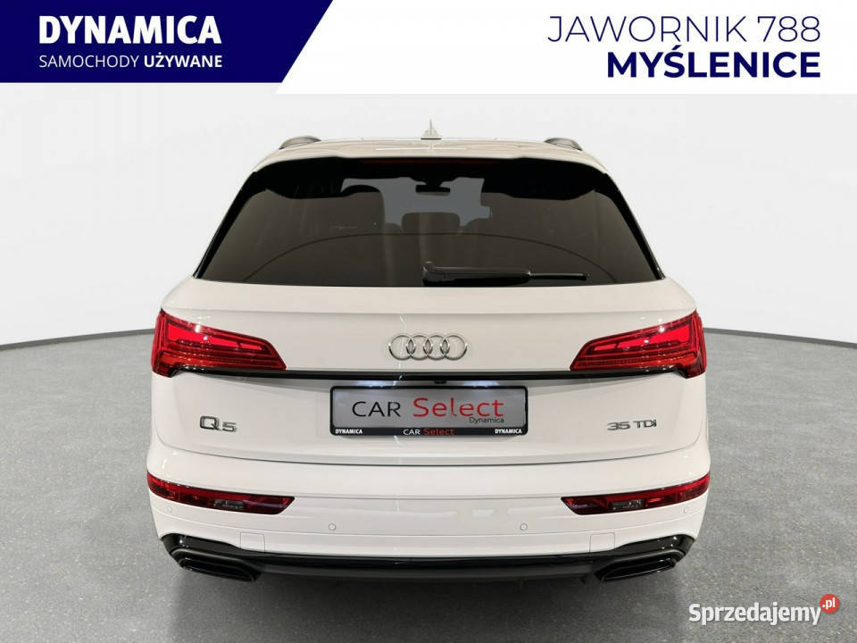 Audi Q5 VAT 23 Sline 35TDI mHEV 163 Stronic 2022 kurtyny powietrzne Myślenice