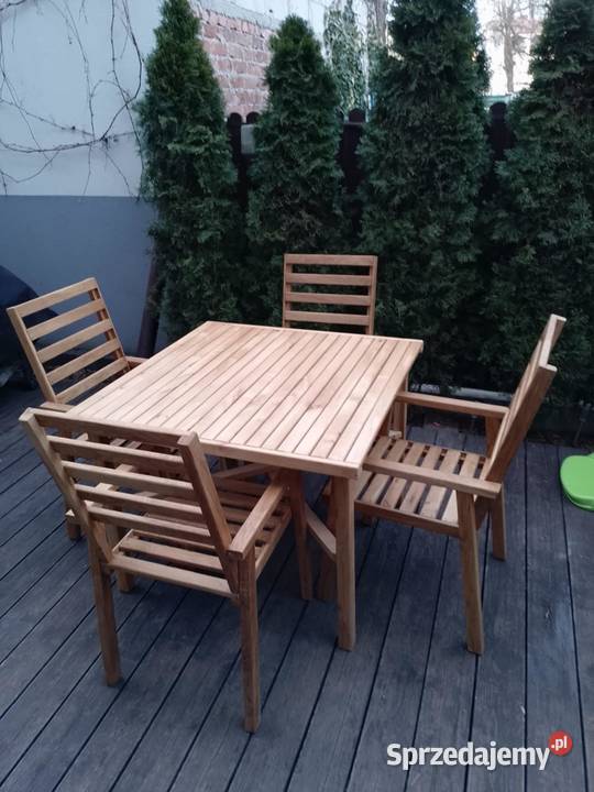 Sprzedam ręcznie wykonany zestaw ogrodowy mazowieckie