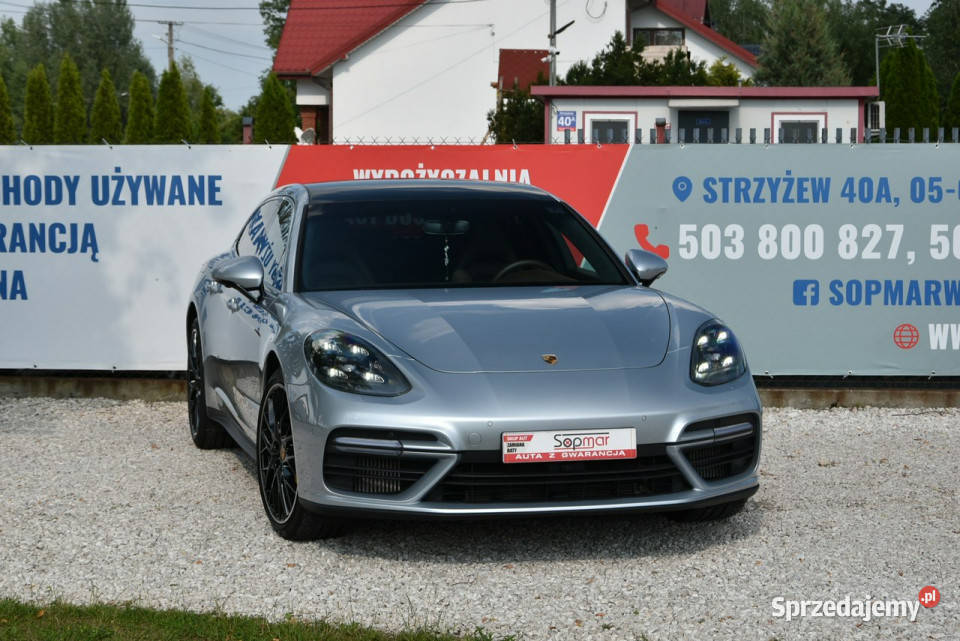 Porsche Panamera Turbo Sport Turismo V8 550 kurtyny powietrzne Motoryzacja
