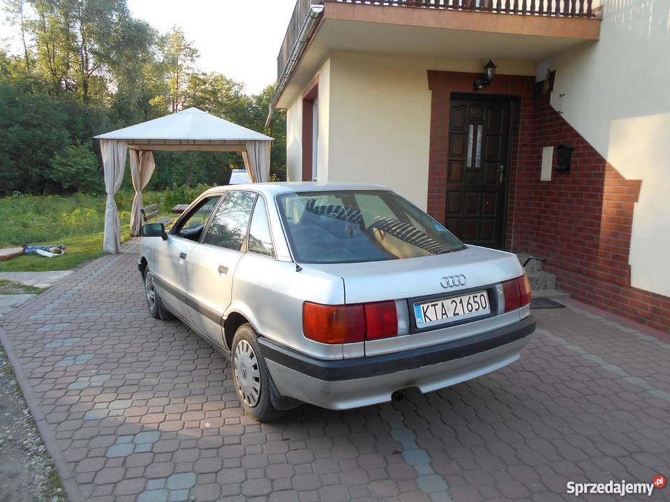 Audi 80 B3 klimatyzacja wspomaganie benzyna+LPG 80 Szynwałd sprzedam