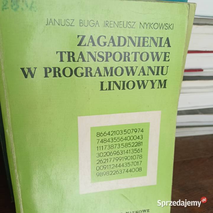 Zagadnienia transportowe książki wysyłka Gdańsk