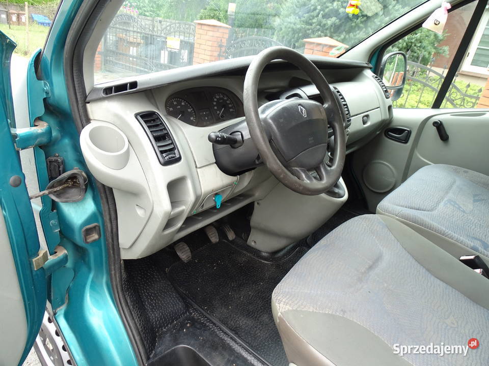 Renault Trafic 19 DCI 90 KONI skrzynia ładunkowa