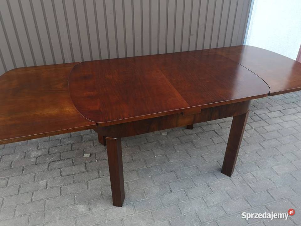 Stół ARTDECO Orzech Rozkładany Stary Antyk Antyki, Sztuka, Kolekcje wielkopolskie Swarzędz